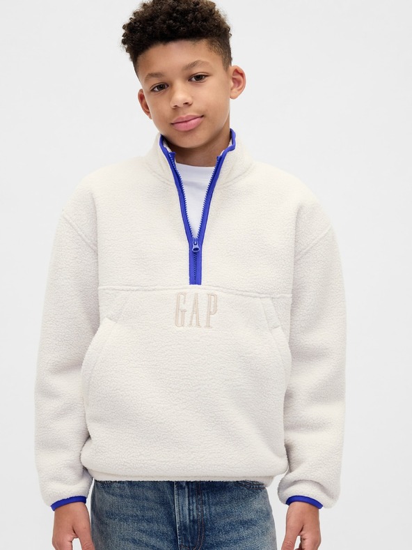 GAP Dječja sherpa dukserica Arctic Fleece GAP