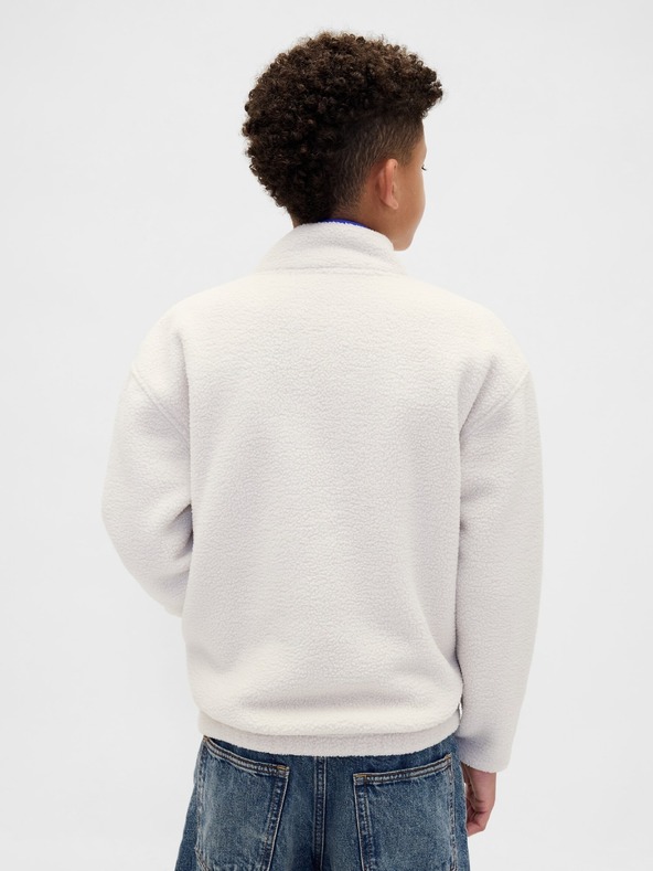GAP Dječja sherpa dukserica Arctic Fleece GAP