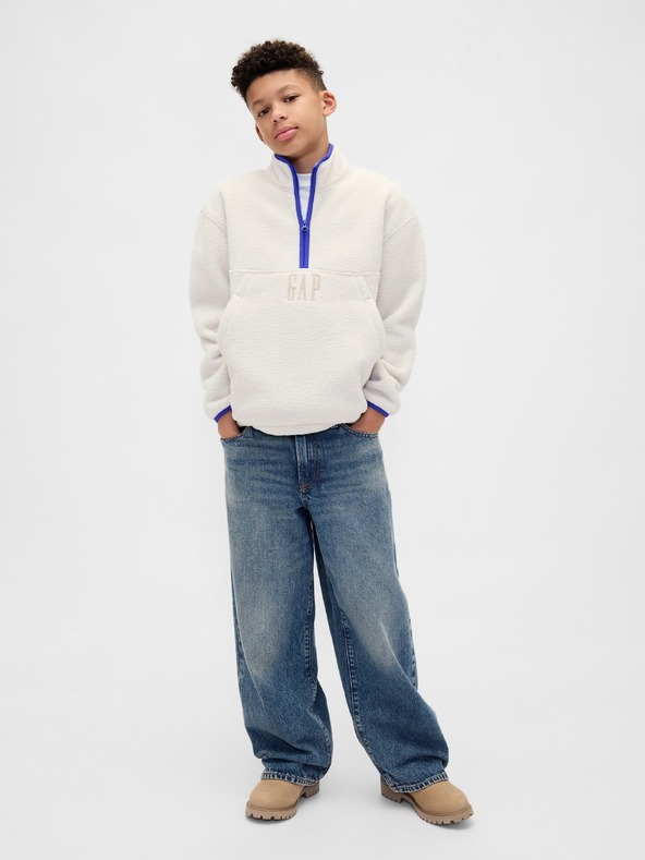 GAP Dječja sherpa dukserica Arctic Fleece GAP