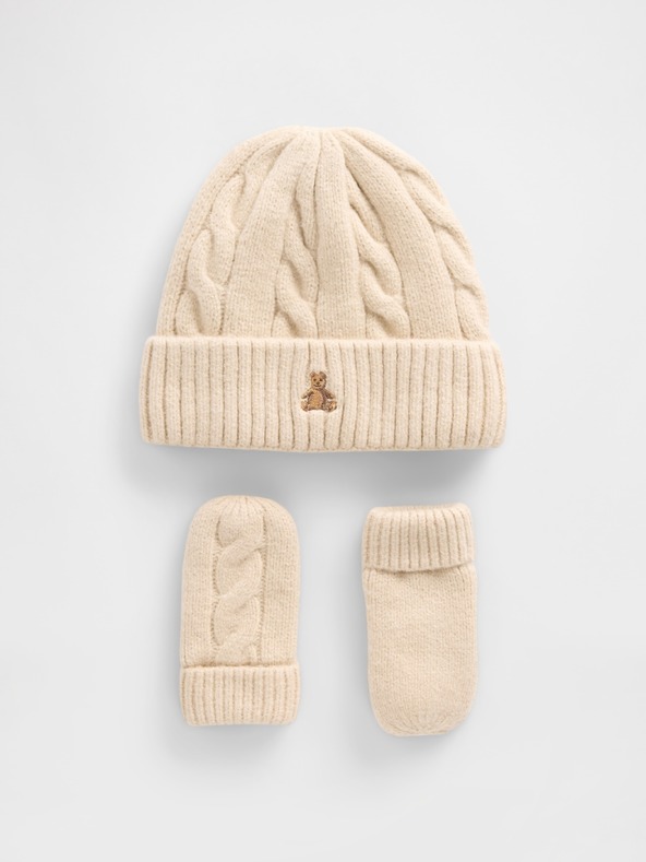 GAP Baby pleteni set CashSoft Brannan Bear GAP