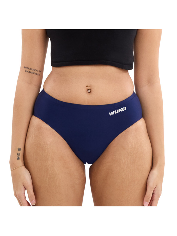 WUKA Djevojačke menstrualne gaćice Wuka Stretch Seamless Heavy flow bez šavova plave