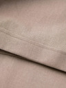 Ombre Clothing Muške chino hlače sa zavrnenim nogavicama i primjesom lana – bež V3 P1522 Ombre Clothing
