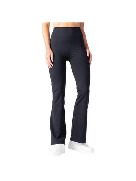 Bellinda RELAX & GO SOFT TOUCH LEGGINGS FLARED - Ženske leginsice sa proširenim nogavicama - crna