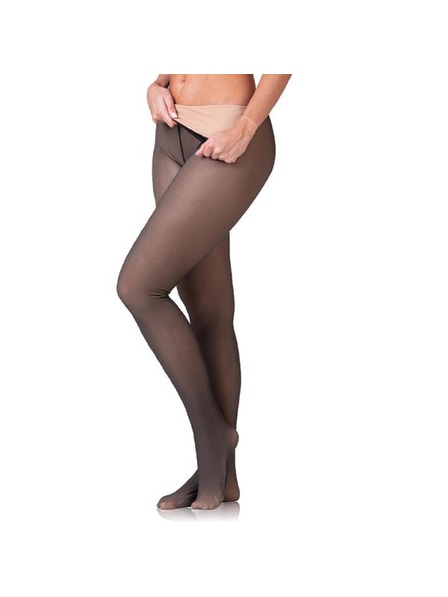 Bellinda WARM & TRANSPARENT 80 DEN - Ženske tople čarape 80 DEN - crna