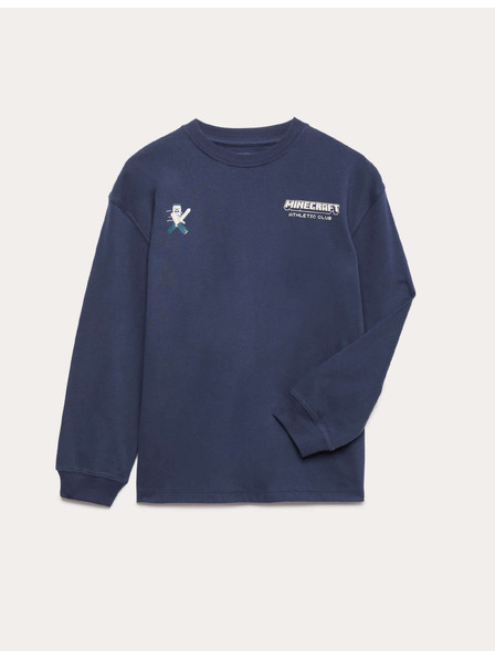 Marks & Spencer Top od čistog pamuka sa motivom Minecraft™ (6–16 godina) Marks & Spencer mornarica plava
