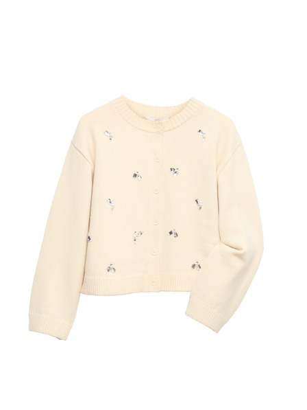 Marks & Spencer Sjajni kardigan (6-16 godina) Marks & Spencer krem