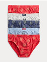 Marks & Spencer Gaćice od čistog pamuka s printom Spider-Man™, komplet 5 kom (18 mjeseci - 8 godina) Marks & Spencer crvena