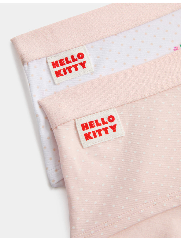 Marks & Spencer Kratke hlače Hello Kitty™ s visokim udjelom pamuka, 2 kom (5–16 godina) Marks & Spencer ružičasta