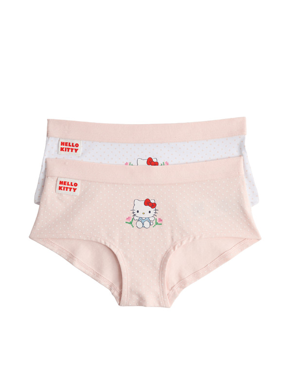 Marks & Spencer Kratke hlače Hello Kitty™ s visokim udjelom pamuka, 2 kom (5–16 godina) Marks & Spencer ružičasta