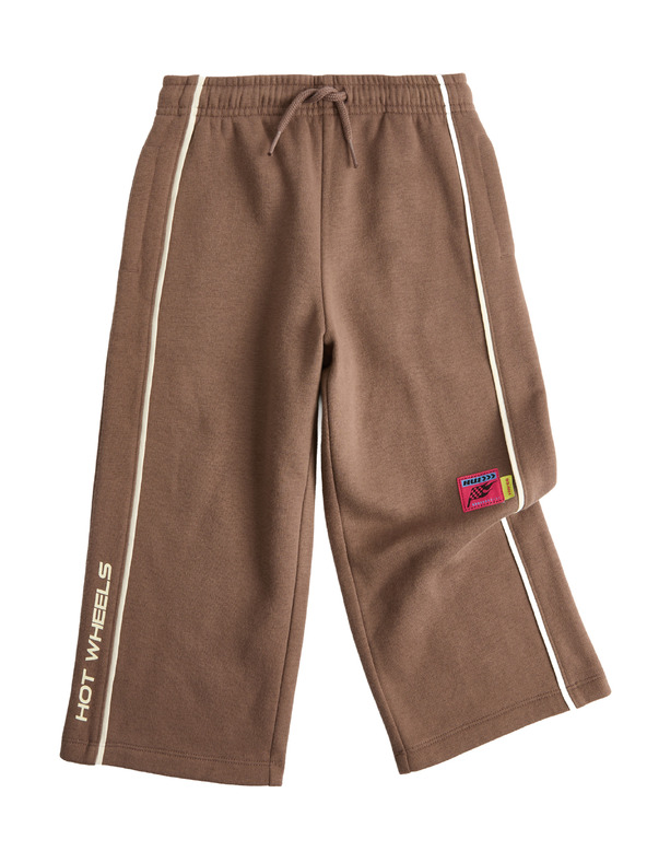 Marks & Spencer Trenerke sa širokima nogavicama s motivom Hot Wheels™, s visokim udjelom pamuka (2–8 godina) Marks & Spencer smeđa
