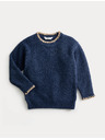 Marks & Spencer Pleteni pulover s okruglim izrezom (2–10 godina) Marks & Spencer mornarsko plava