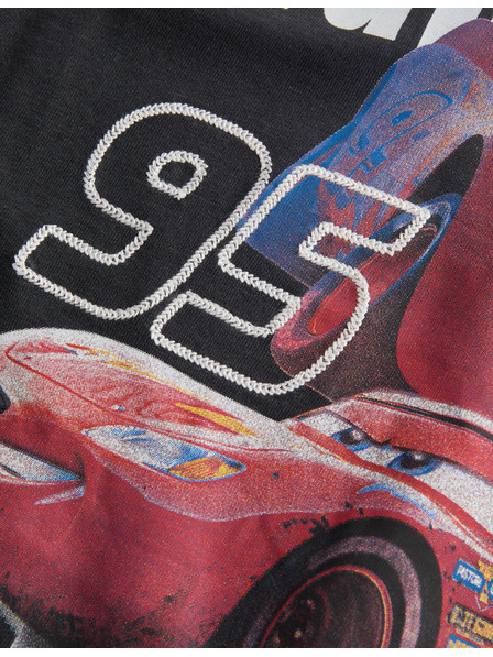 Marks & Spencer Majica od čistog pamuka s dugim rukavima Disney Cars™ (2–8 godina) Marks & Spencer crna