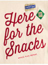 Marks & Spencer Top od čistog pamuka s natpisom "For The Snacks" (2–8 godina) Marks & Spencer krem