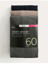 Marks & Spencer Čarape Body Sensor™, 60 DEN, 3 para u pakiranju Marks & Spencer siva