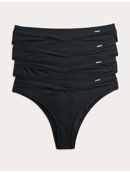 Marks & Spencer 4 kom brazilskih gaća Flexifit™ Marks & Spencer crna