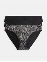Marks & Spencer Menstrualne bikini gaće s visokim udjelom pamuka, 3 kom u pakiranju Marks & Spencer bijela