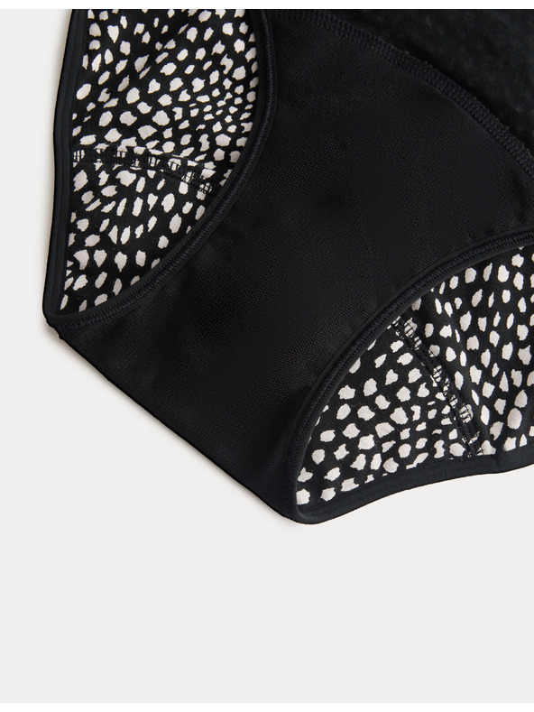 Marks & Spencer Menstrualne bikini gaće s visokim udjelom pamuka, 3 kom u pakiranju Marks & Spencer bijela