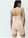 Marks & Spencer Učvršćujući i oblikujući bezšavni bodysuit Marks & Spencer bež