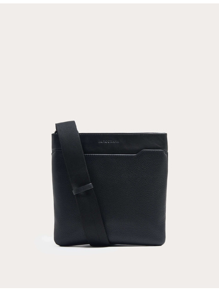 Marks & Spencer Kožna crossbody torba Marks & Spencer crna