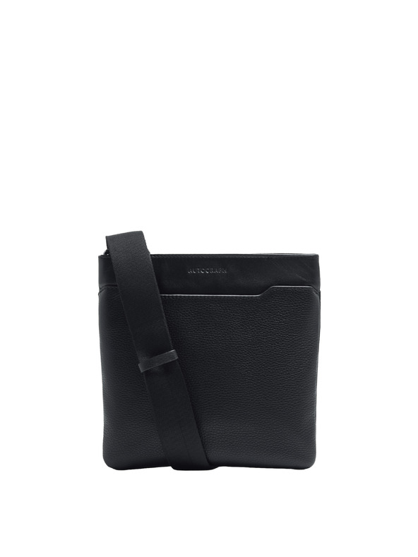 Marks & Spencer Kožna crossbody torba Marks & Spencer crna