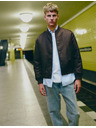 Marks & Spencer Satenska bomber jakna Marks & Spencer smeđa