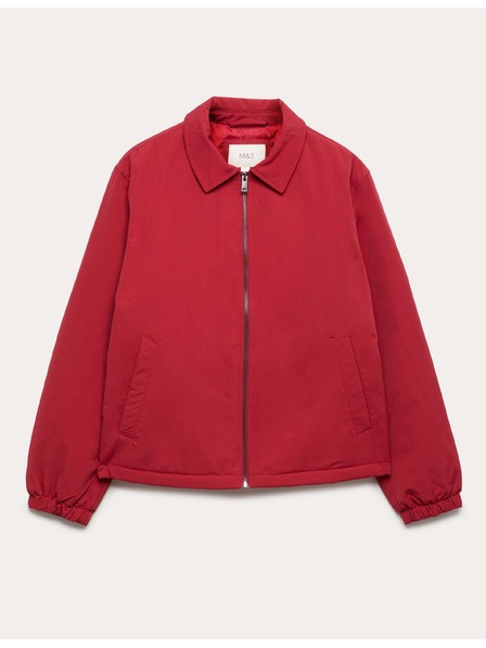 Marks & Spencer Harrington jakna sa prošivanjem i zatvaračem Marks & Spencer crvena