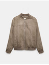 Marks & Spencer Bomber od umjetnog semisa Marks & Spencer smedja
