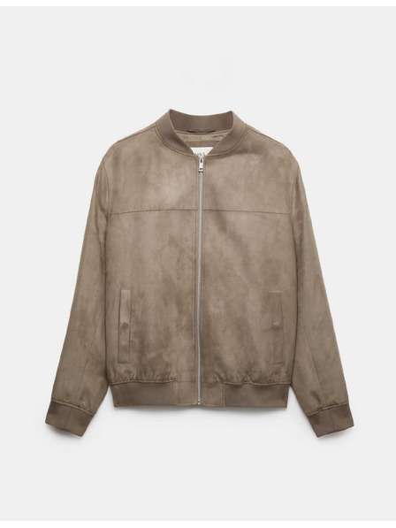 Marks & Spencer Bomber od umjetnog semisa Marks & Spencer smedja