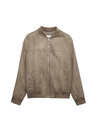 Marks & Spencer Bomber od umjetnog semisa Marks & Spencer smedja