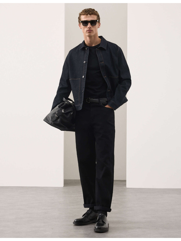 Marks & Spencer Traper jakna Selvedge Marks & Spencer mornarsko plava