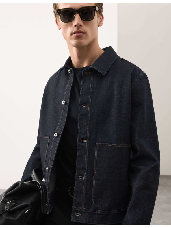 Marks & Spencer Traper jakna Selvedge Marks & Spencer mornarsko plava