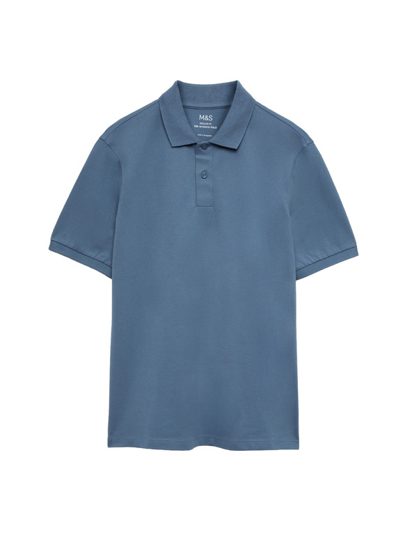 Marks & Spencer Polo majica The Ultimate Pique Marks & Spencer plava