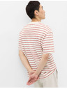 Marks & Spencer Majica Breton sa teksturom i visokim udjelom bavlne Marks & Spencer crvena