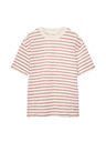 Marks & Spencer Majica Breton sa teksturom i visokim udjelom bavlne Marks & Spencer crvena