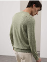 Marks & Spencer Sweater s V izrezom od čiste izuzetno fine merino vune Marks & Spencer zelena
