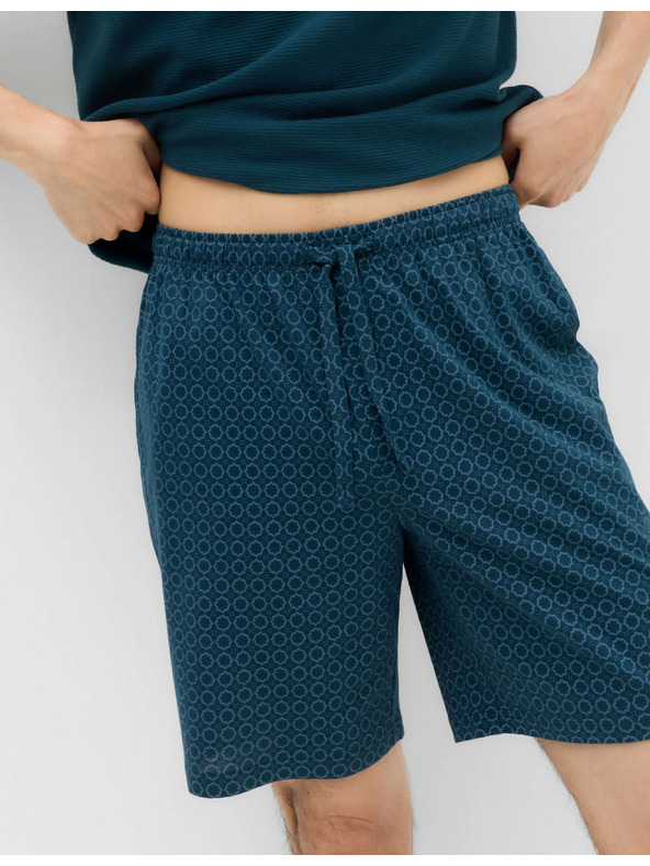 Marks & Spencer Pidžama od 100% pamuka s geometrijskim printom Marks & Spencer zelena