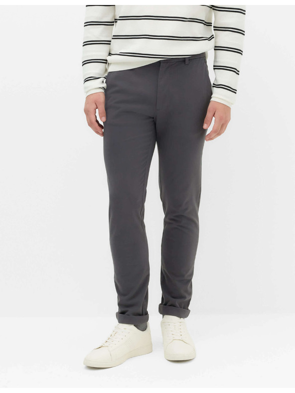 Marks & Spencer Keperne chino hlače uskog kroja The Ultimate Marks & Spencer siva