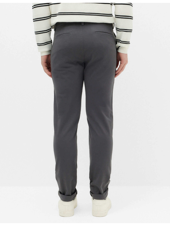 Marks & Spencer Keperne chino hlače uskog kroja The Ultimate Marks & Spencer siva