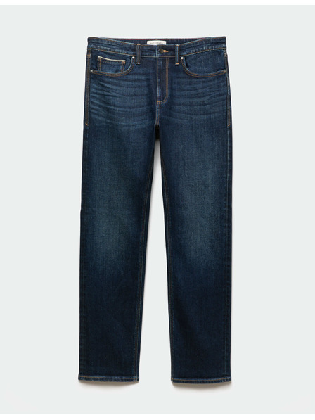 Marks & Spencer Japanske traperice Selvedge, ravni kroj Marks & Spencer mornarsko plava