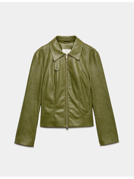Marks & Spencer Harrington jakna od umjetne kože Marks & Spencer zelena