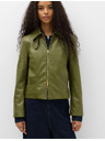 Marks & Spencer Harrington jakna od umjetne kože Marks & Spencer zelena