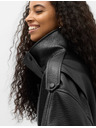 Marks & Spencer Bomber jakna od imitacije kože sa stojačem Marks & Spencer crna