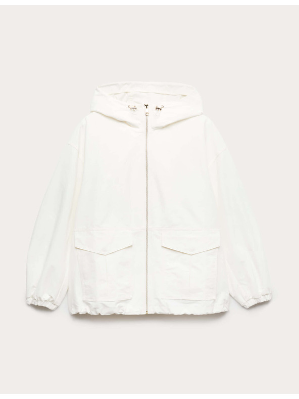 Marks & Spencer Parka s kapuljačom, visokim udjelom pamuka i tehnologijom Stormwear™ Marks & Spencer kremasta