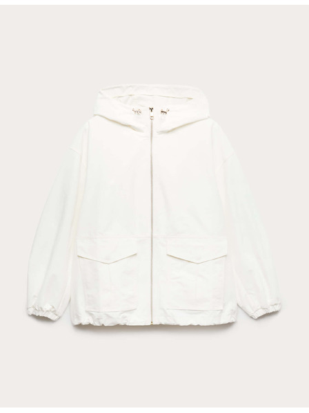 Marks & Spencer Parka s kapuljačom, visokim udjelom pamuka i tehnologijom Stormwear™ Marks & Spencer kremasta