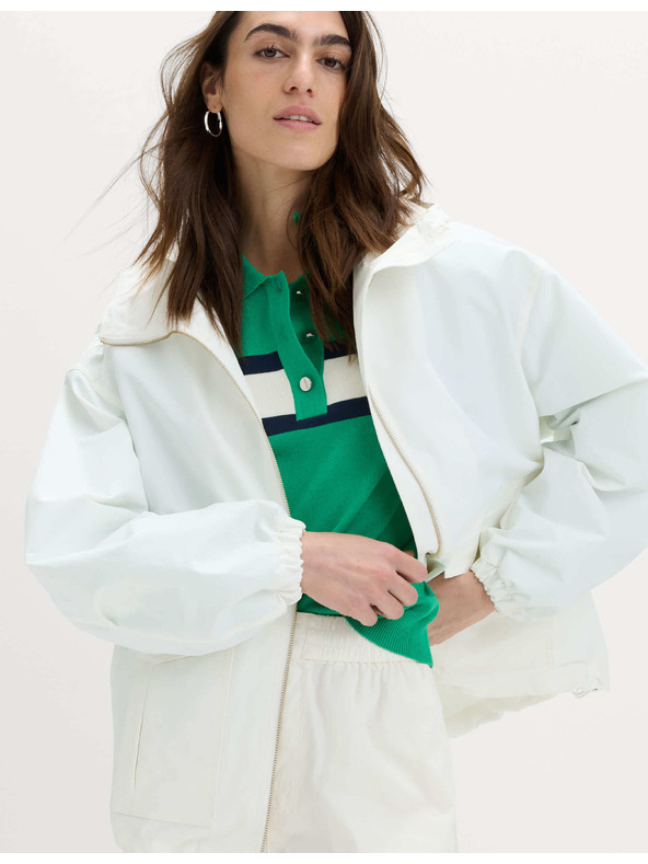 Marks & Spencer Parka s kapuljačom, visokim udjelom pamuka i tehnologijom Stormwear™ Marks & Spencer kremasta