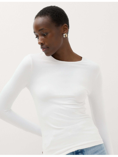 Marks & Spencer Top od ultra fina materijala Marks & Spencer bijela