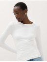 Marks & Spencer Top od ultra fina materijala Marks & Spencer bijela