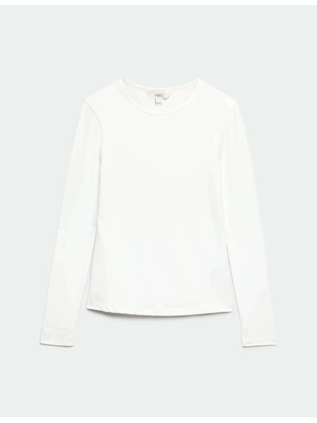 Marks & Spencer Top od ultra fina materijala Marks & Spencer bijela