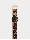 Marks & Spencer Prilegajući pojas s leopardskim printom Marks & Spencer smeđa