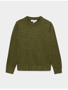 Marks & Spencer Sweater s okruglim izrezom od prozračne pređe Marks & Spencer zelena